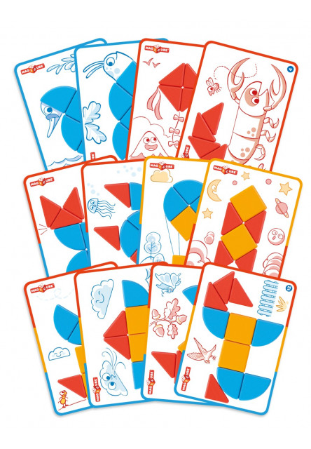 Magicube Blocks&Cards 16 dílků