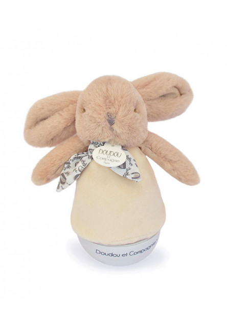 DouDou et Compagnie Hudební noční světlo Hnědý zajíček