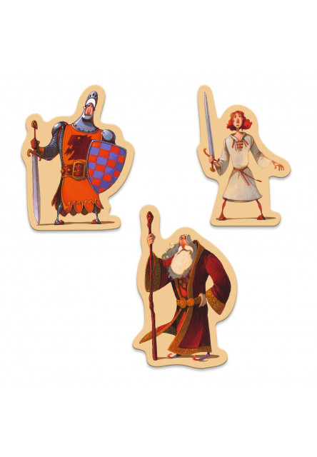 Pohádkové puzzle Král Artuš 100 ks