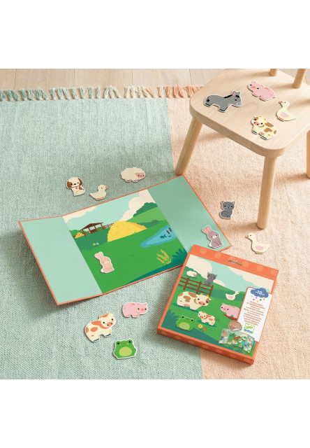 Odnímatelné samolepky Zvířátka z farmy