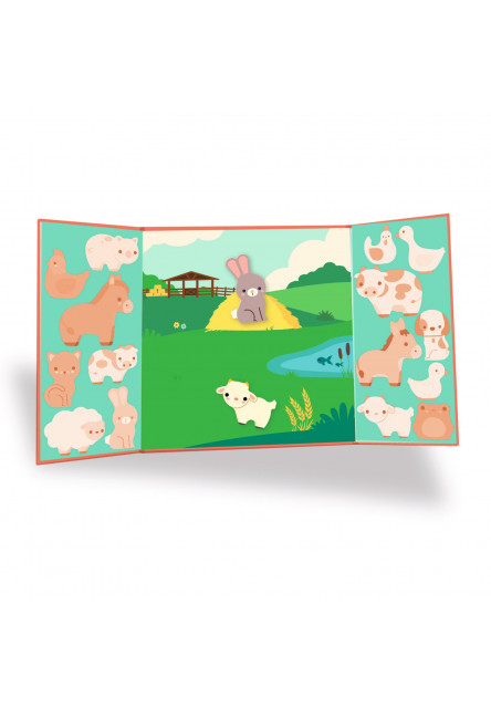 Odnímatelné samolepky Zvířátka z farmy