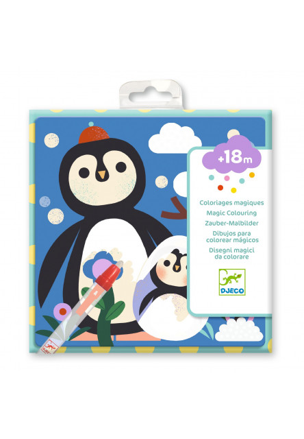 Magické vybarvování vodou Zvířátka a mláďátka