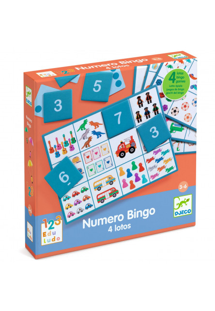 Hry pro počítání Numero Bingo