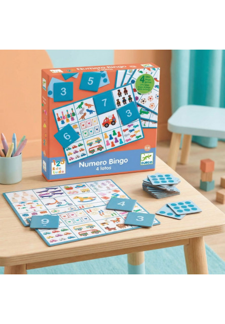 Hry pro počítání Numero Bingo