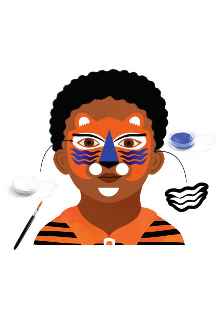 Barvy na obličej Panter