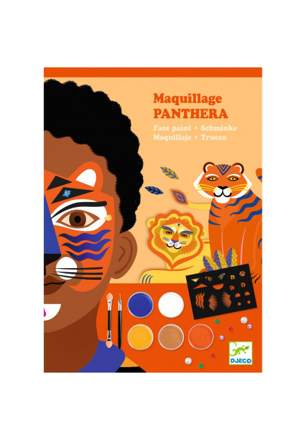 Barvy na obličej Panter