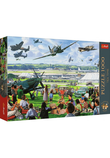 Trefl Puzzle 1000 Premium Plus Quality Tea Time Air Show
