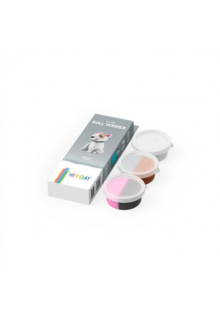 Hey Clay Dog Story Bulteriér