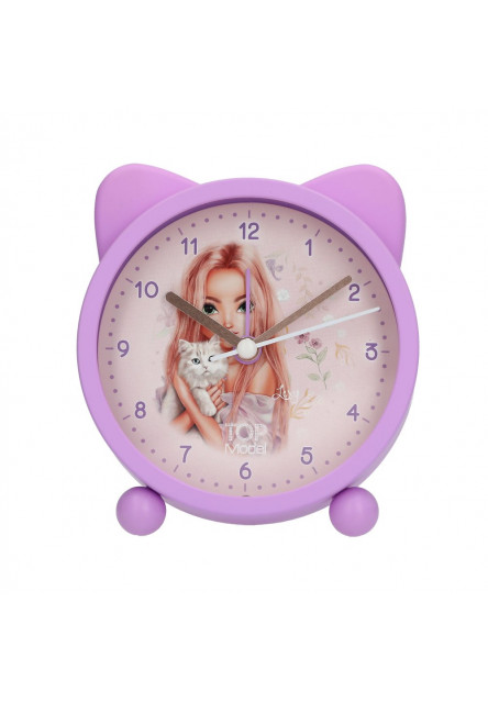 Budík BLOOMING KITTY