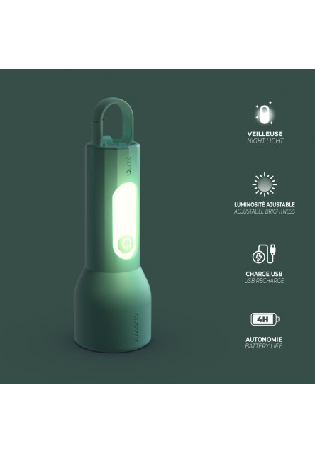 Detská svietidlo MOB Glowy Flashlight - modrá