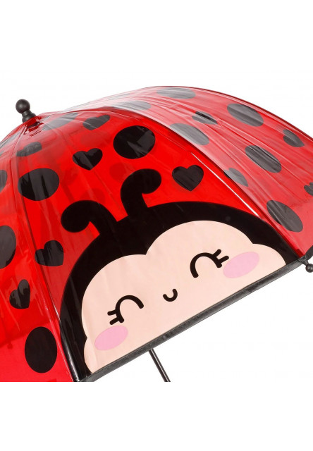 Detský dáždnik Legami kid’s umbrella - dancin' in the rain ladybug - Lienka