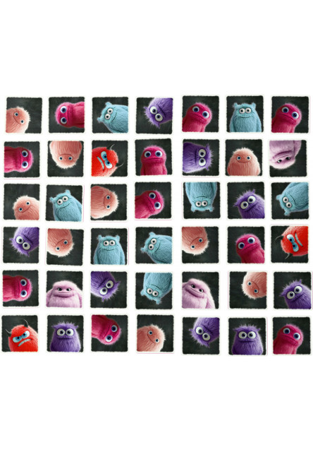 Spoločenská hra pre deti  Plush-o-Mat