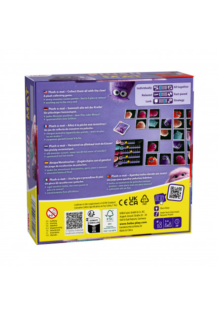 Spoločenská hra pre deti  Plush-o-Mat