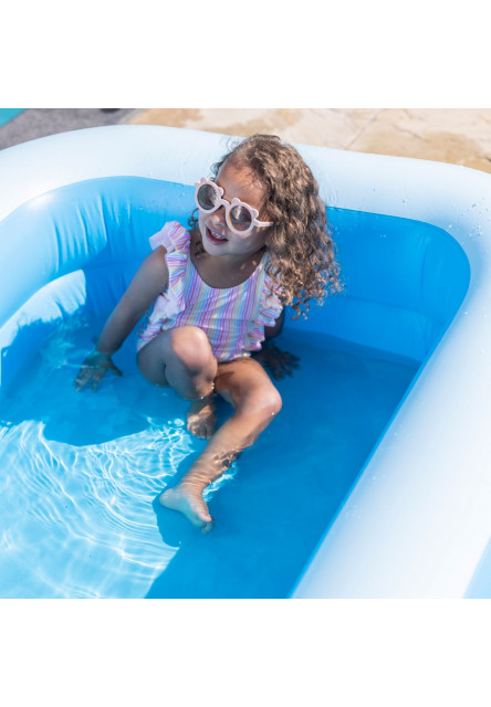 Nafukovací bazén obdélnk Modrý 211 cm