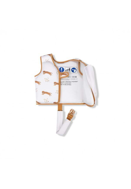 Plavecká vesta pro děti Brown Leopard 2-3 roky
