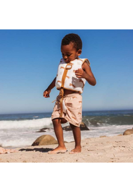 Plavecká vesta pro děti Brown Leopard 2-3 roky