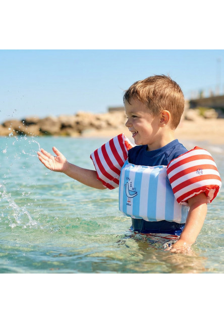 Plavecká vesta s rukávky Little Seagull 2-6 let