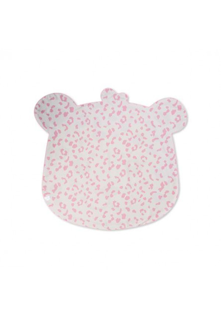 Tvarovaná plážová osuška Beige Leopard 140 cm