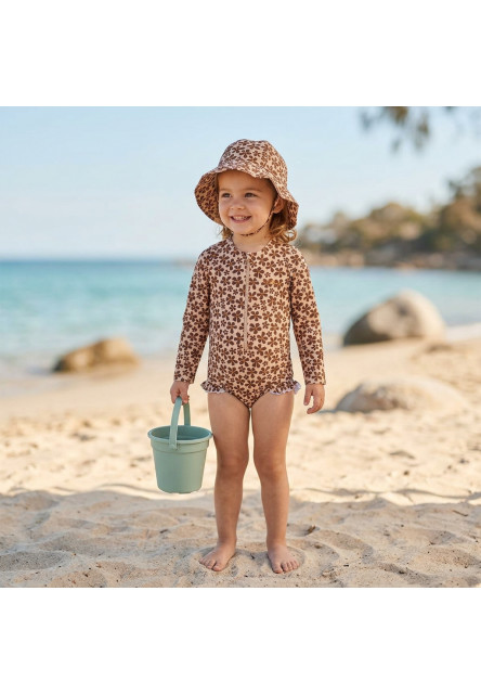 Plavky s dlouhým rukávem s UPF 50+ Wild Flower