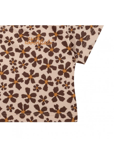 Bikini Crop Top s UPF 50+ Wild Flower