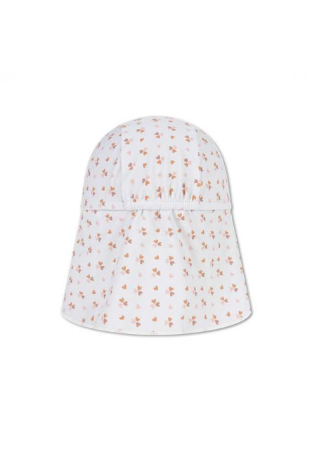 Plavecký klobouček s ochranou krku s UPF 50+ Cozy Hearts