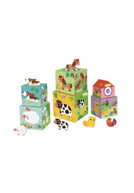 Kocky so zvieratkami Farma