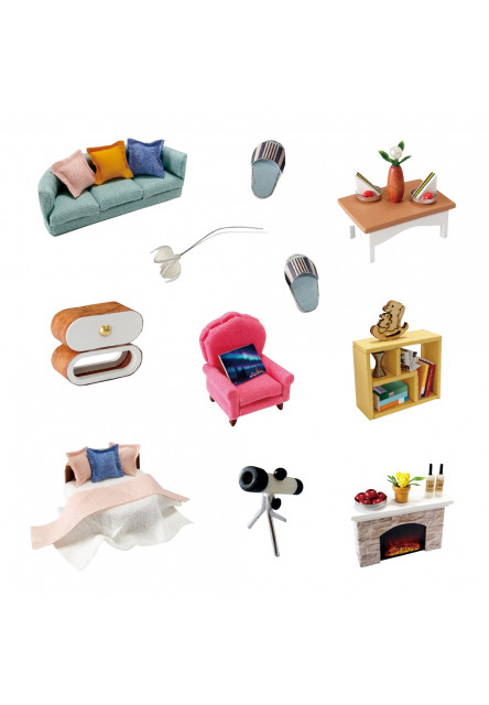 miniatúra domčeka Jitřenčina dielňa