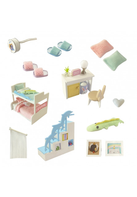 miniatúra domčeka Spálne sladkých snov