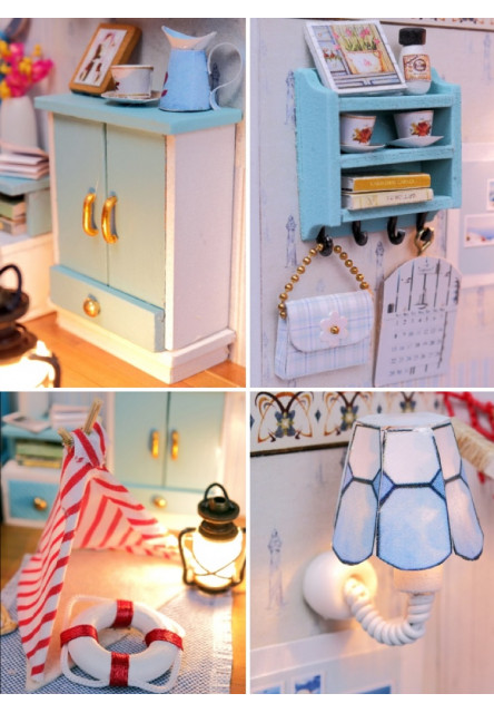 miniatúra domčeka Brandonov izba