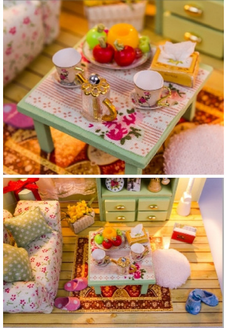 miniatúra domčeka Rodinná sieň