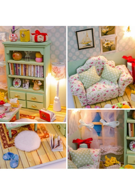 miniatúra domčeka Rodinná sieň