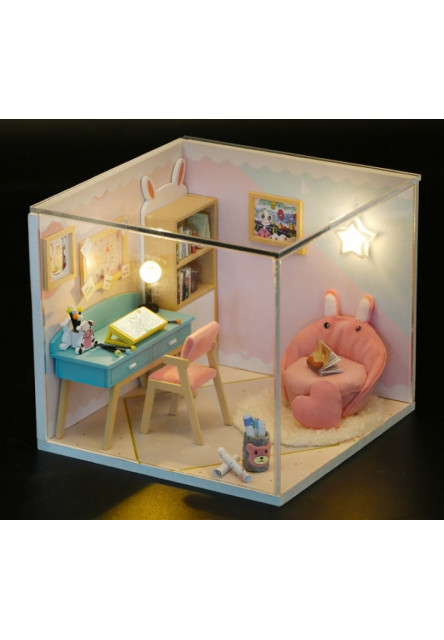 miniatúra domčeka Študovňa