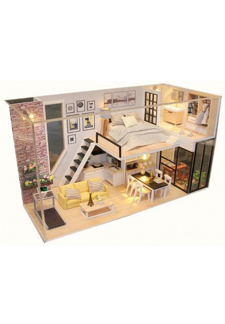 miniatúra domčeka Dom šťastia