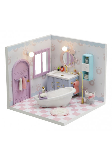 miniatúra domčeka Útulná kúpeľňa