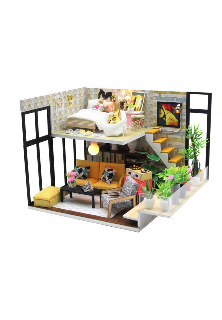 miniatúra domčeka Cynthiin prázdninová izba