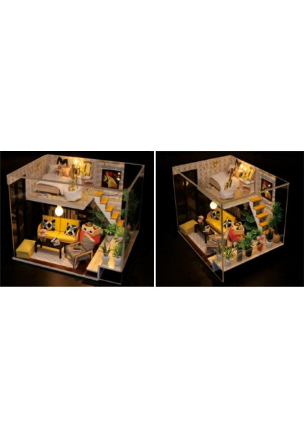 miniatúra domčeka Cynthiin prázdninová izba