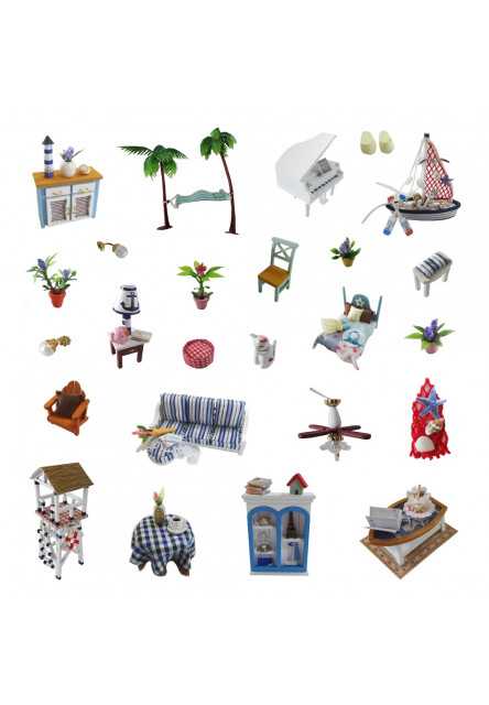 miniatúra domčeka Legenda o modrom mori