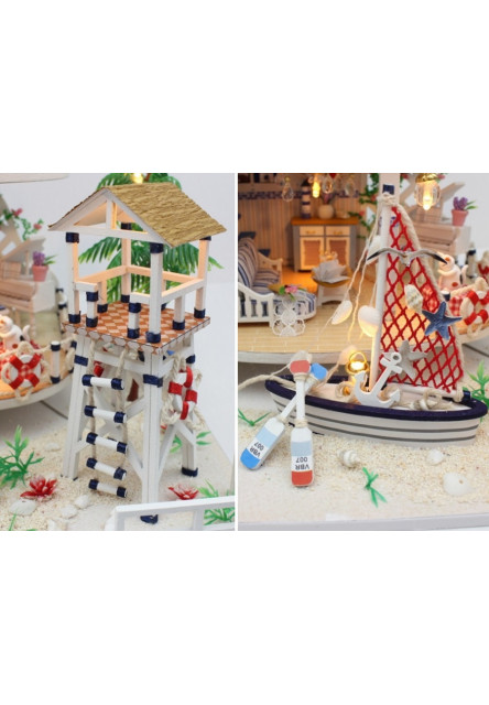 miniatúra domčeka Legenda o modrom mori