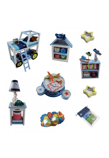 miniatúra domčeka Charlesova izba