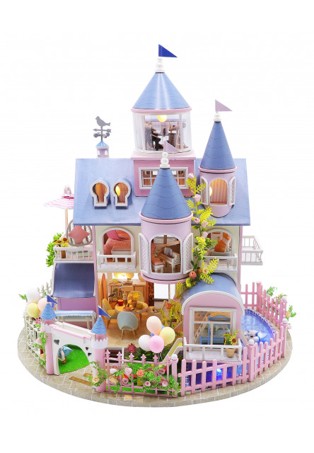 miniatúra domčeka Rozprávkový zámok