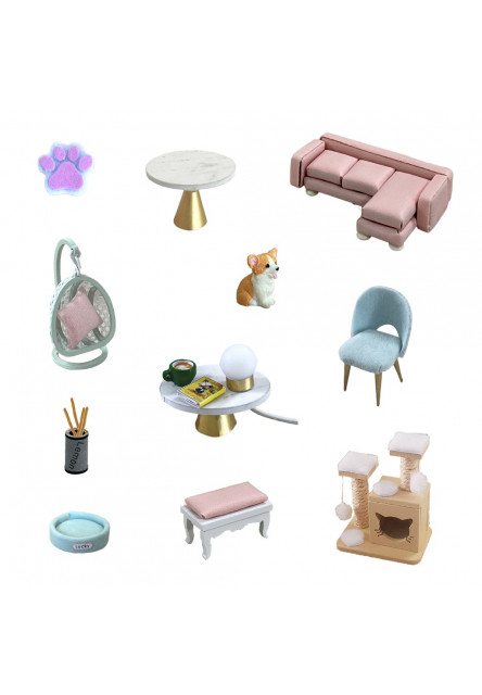 miniatúra domčeka Rozprávkový zámok