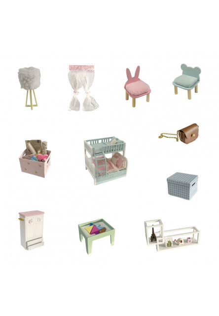 miniatúra domčeka Útulná detská izba