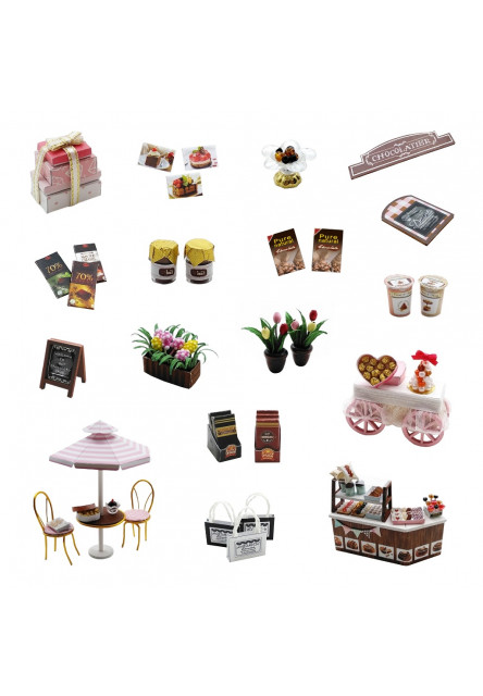 miniatúra domčeka Čokoládovňa