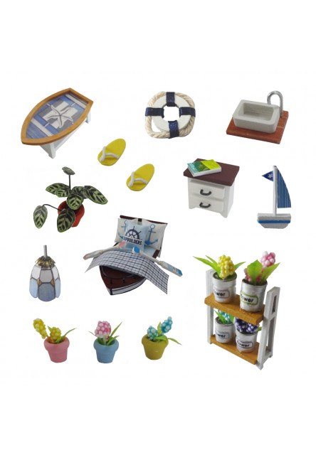 miniatúra domčeka U Modrého pobrežia