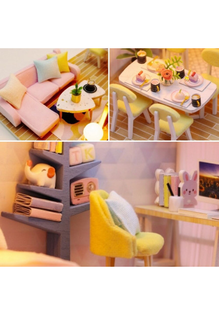 miniatúra domčeka Dom pokojných chvíľ