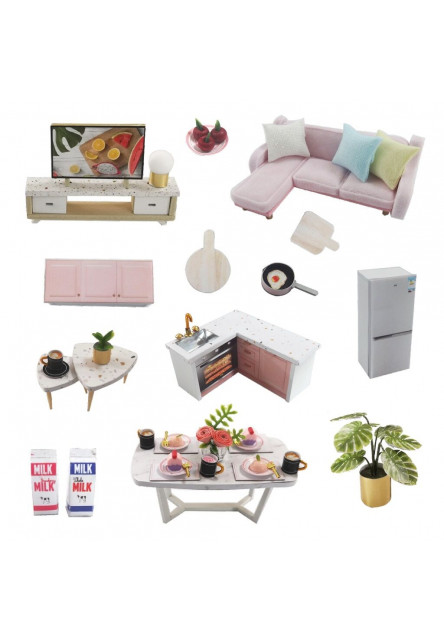 miniatúra domčeka Dom pokojných chvíľ