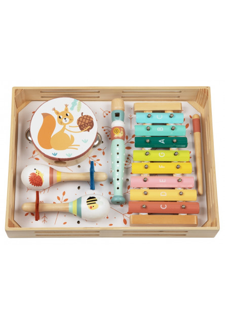 Hudobný set Lesné zvieratká
