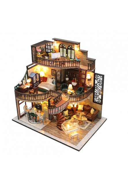 miniatúra domčeka Pavilón stavby snov - poškodený obal