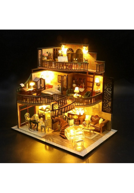 miniatúra domčeka Pavilón stavby snov - poškodený obal