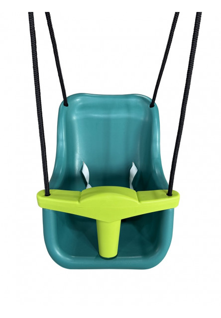 Plastová baby hojdačka tyrkysová